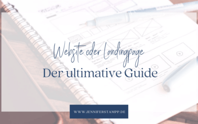Website oder Landingpage – Der ultimative Guide