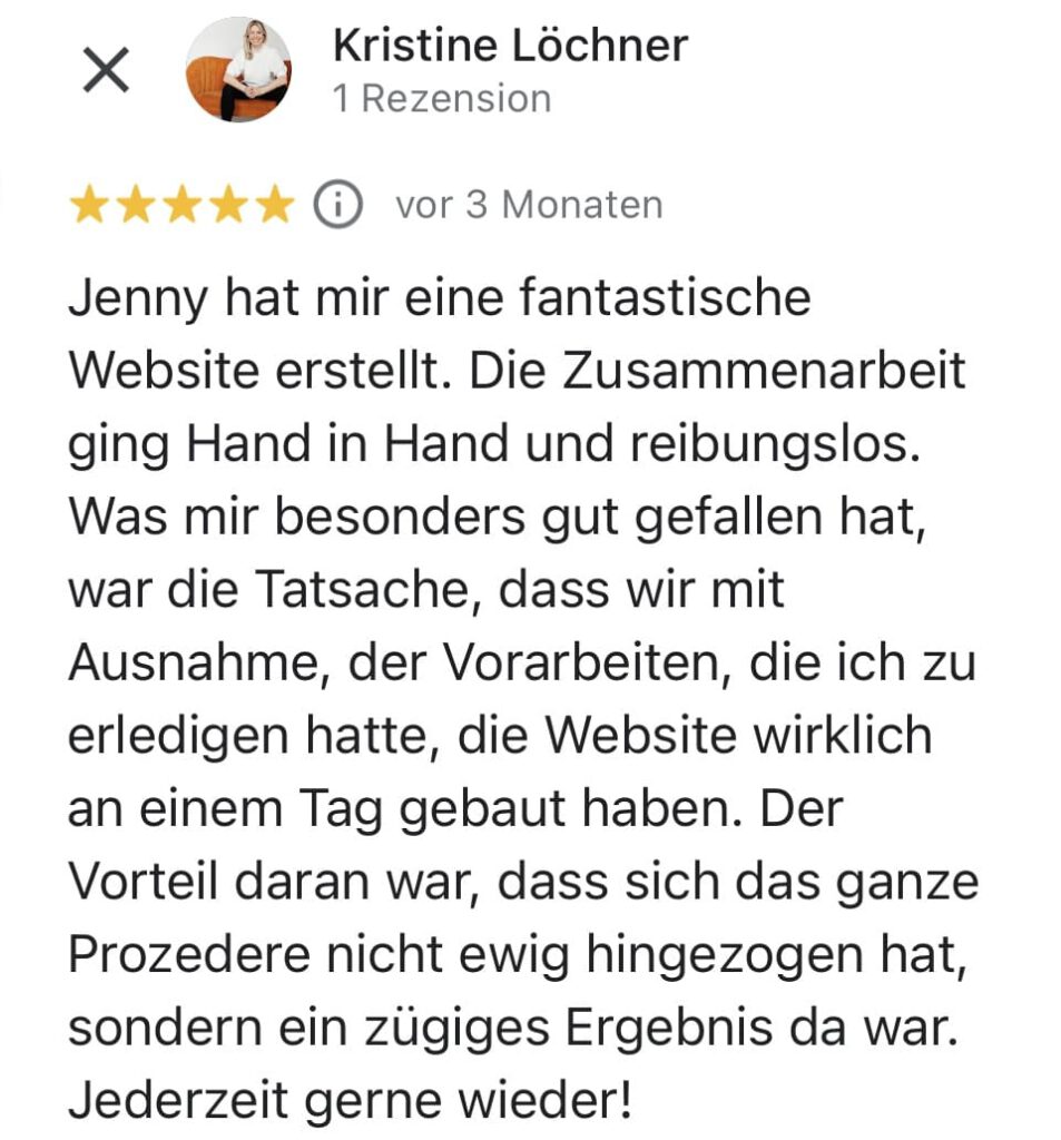 Jennifer Stampp Webdesign für Coaches und Expertinnen Mannheim Heidelberg München Hamburg