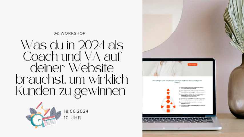 kostenloser workshop Website must haves 2024